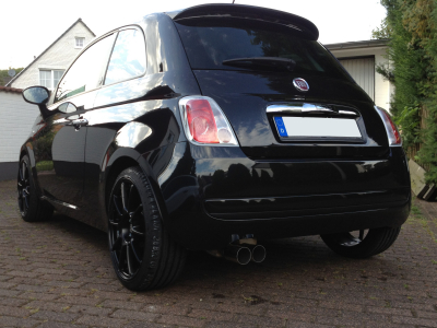 Fiat 500 Black
