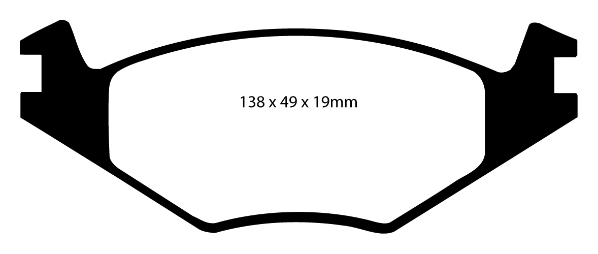 EBC Greenstuff Brake pads front