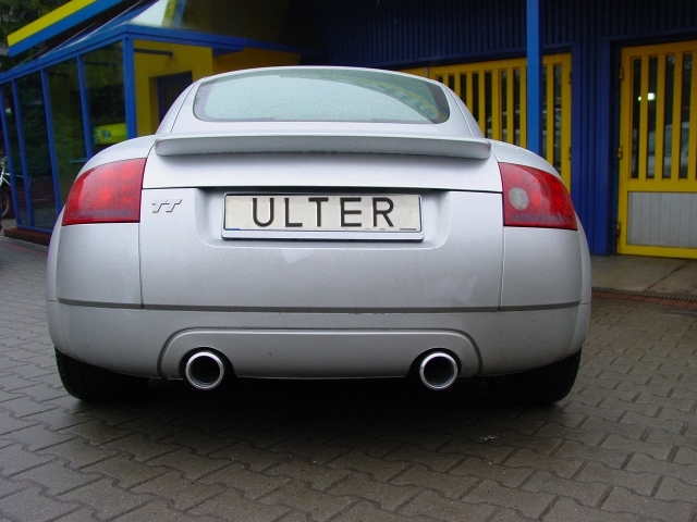 Ulter Sport Duplex Endschalldämpfer 1x 100mm rund