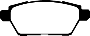 EBC Yellowstuff Brake pads rear
