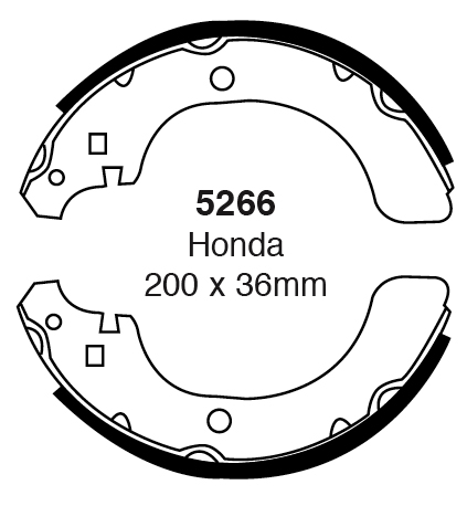 EBC Premium Brake shoes