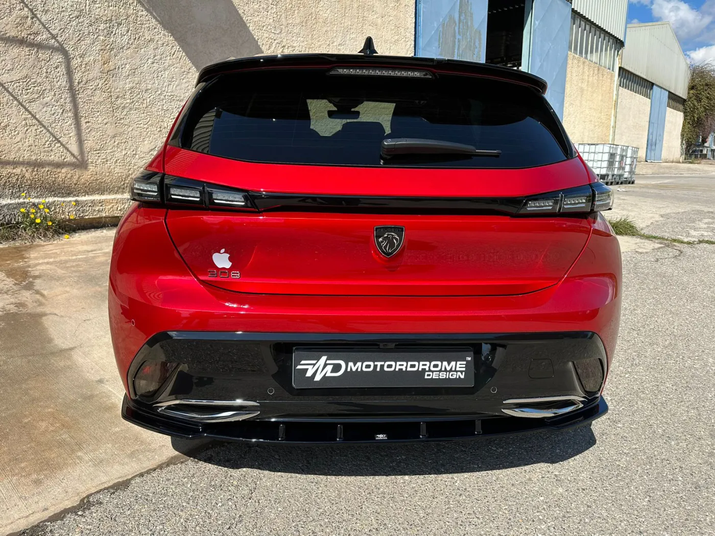 Motordrome Heck Splitter
