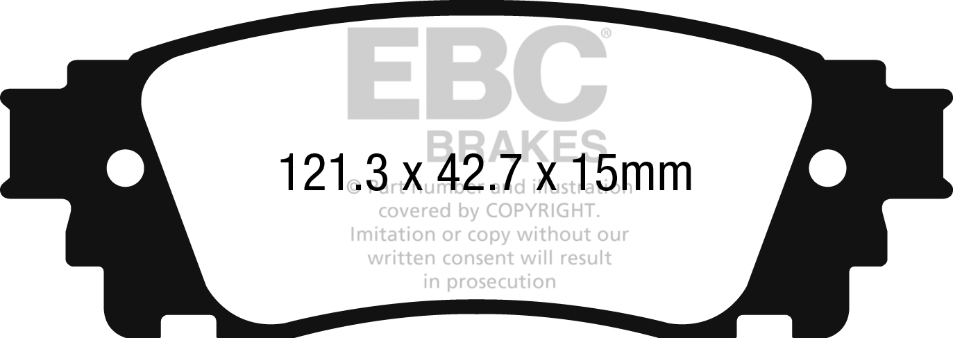 EBC Greenstuff Brake pads front