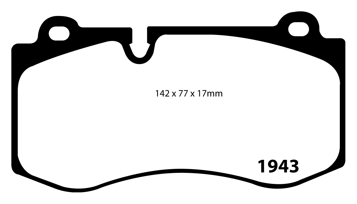 EBC Yellowstuff Brake pads front