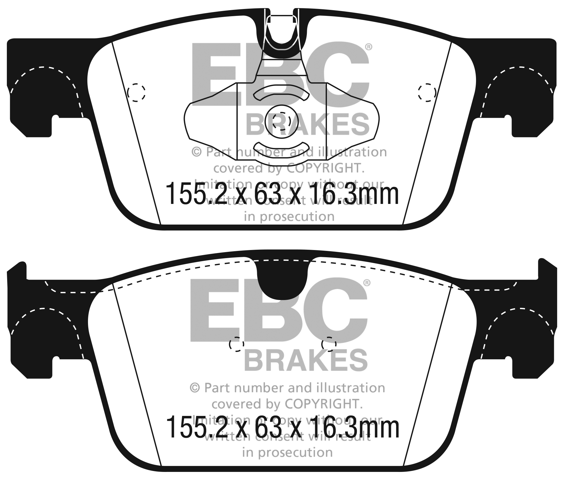EBC Yellowstuff Bremsbeläge vorne