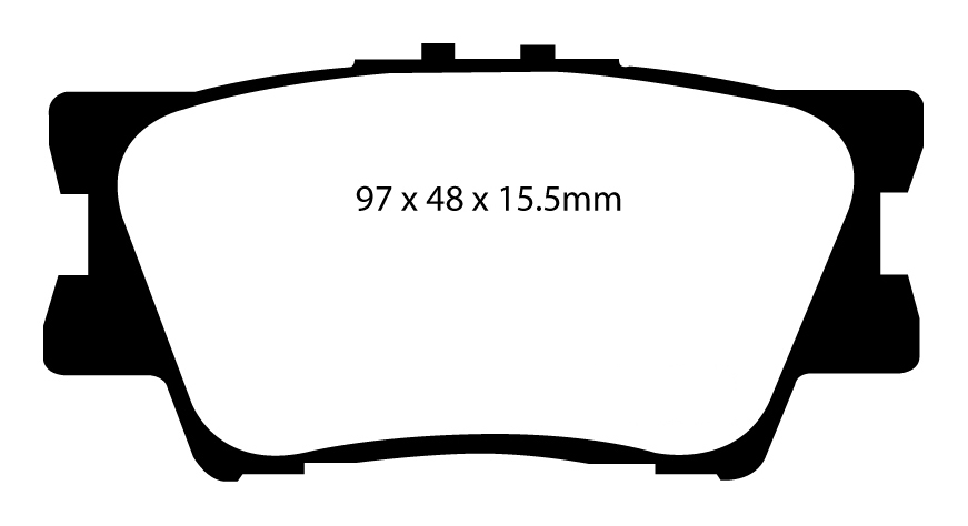 A1793 EBC Greenstuff Bremsbeläge hinten