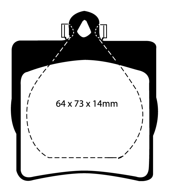 EBC Yellowstuff Brake pads rear