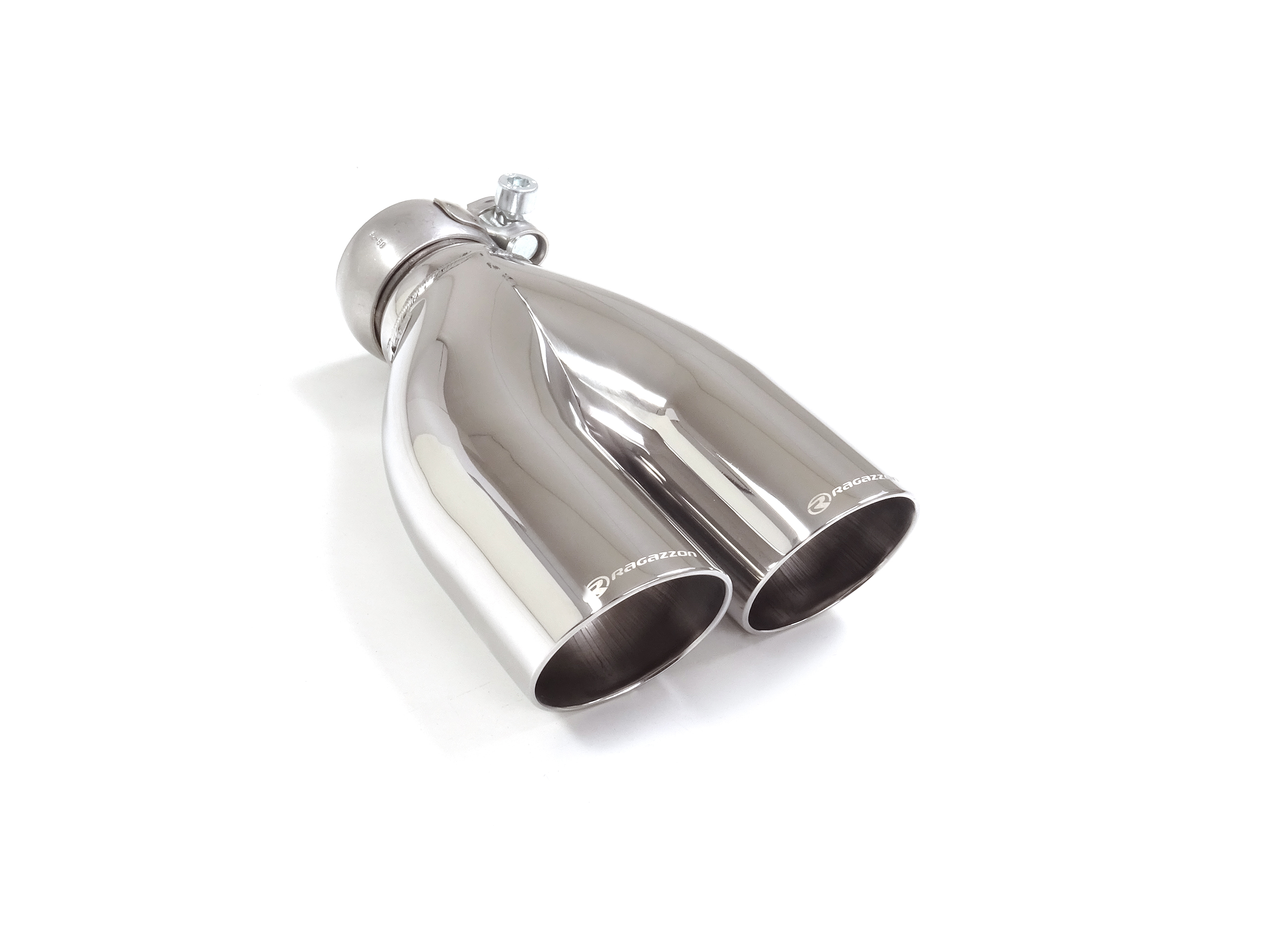 Ragazzon Endrohr 2x 70mm rund Sport Line