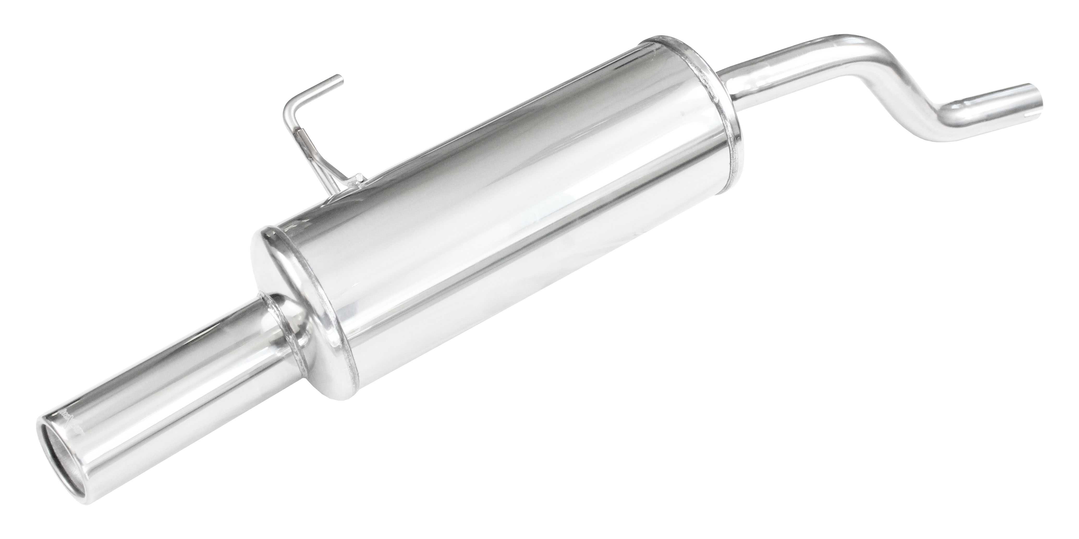 RECL-06-09-11-25-80 Inoxcar Rear silencer 1x 80mm round