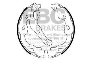 EBC Premium Brake shoes