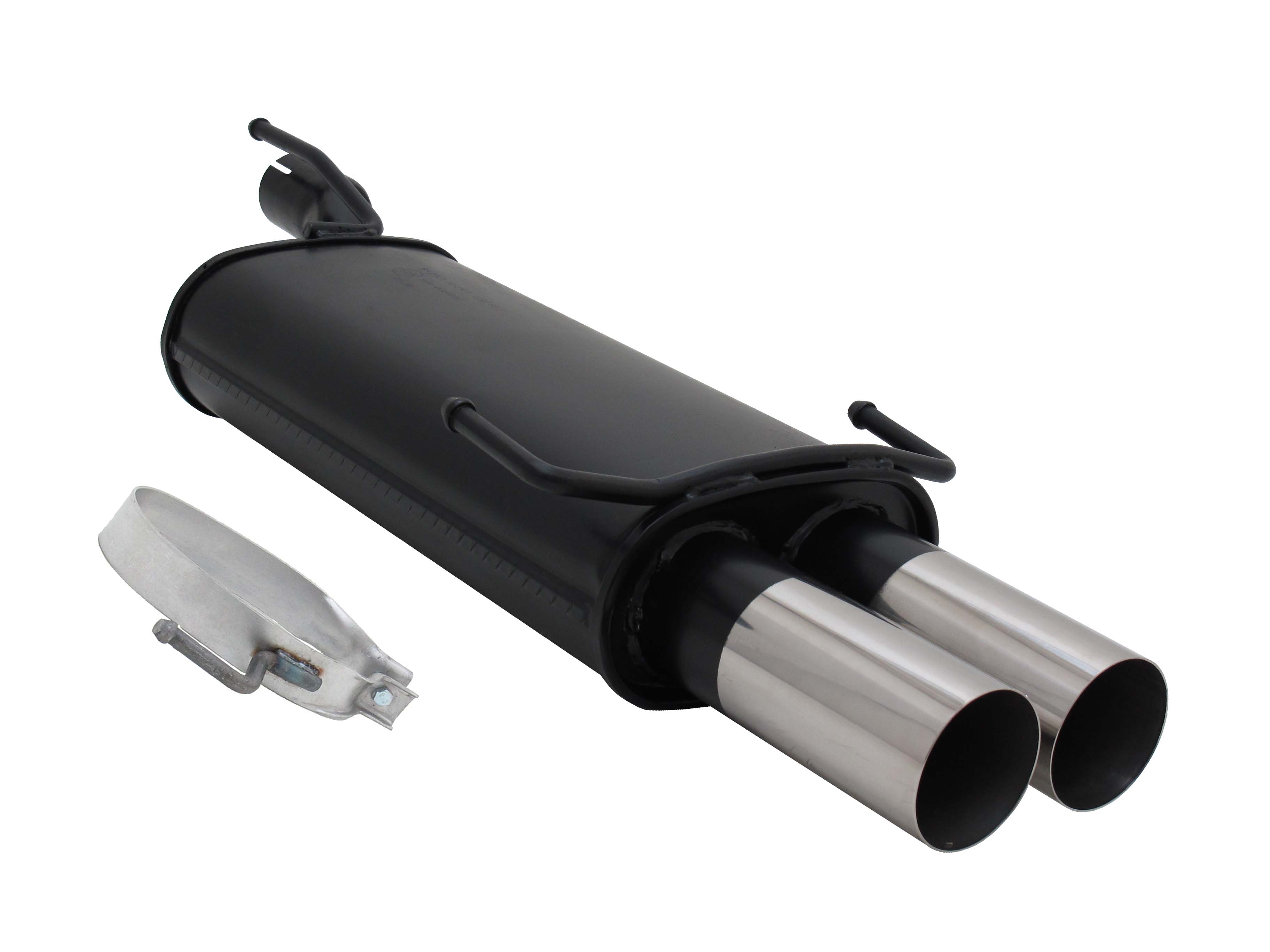 Novus rear silencer 2x 76mm RL-Design