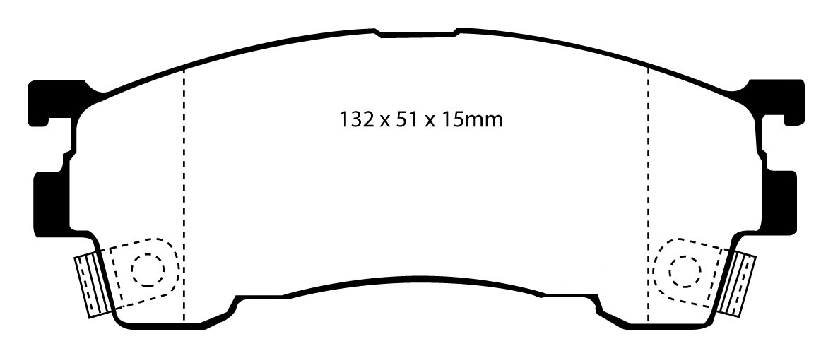 A0971 EBC Greenstuff Brake pads front