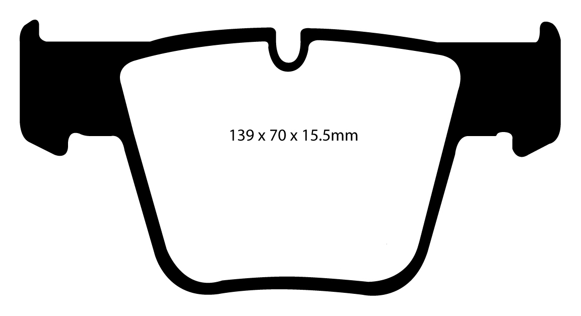 A1941 EBC Yellowstuff Brake pads front