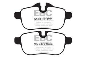 A2046 EBC Redstuff Bremsbeläge hinten