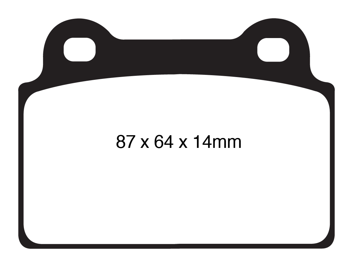 EBC racing brake pads RP1 rear