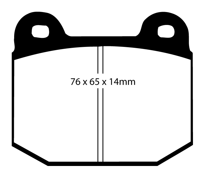 EBC Yellowstuff Brake pads rear