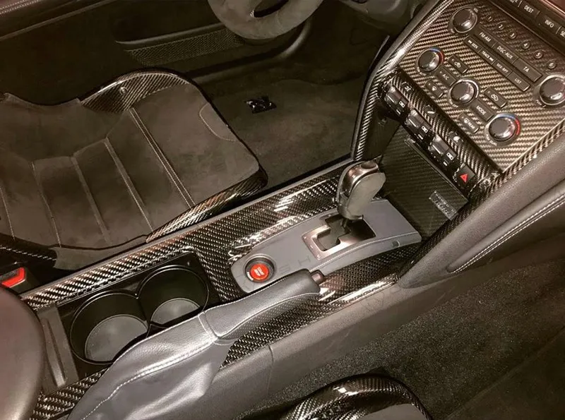 Koshi Carbon Abdeckung der AV-Steuereinheit