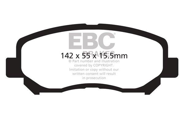 EBC Greenstuff Bremsbeläge vorne
