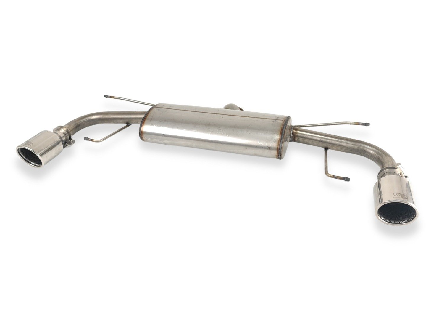 Ulter Sport Duplex-Endschalldämpfer 1x 100mm rund Ulter Sport Duplex-Endschalldämpfer 1x 100mm rund