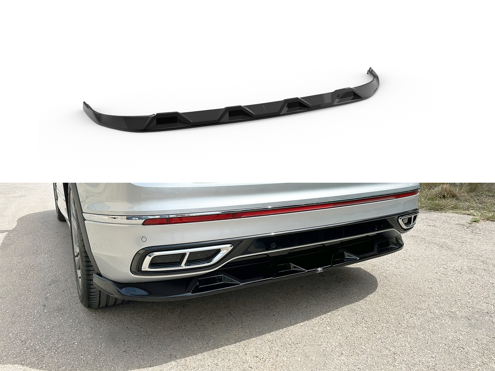 Motordrome Heck Splitter