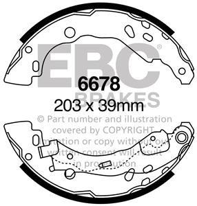 EBC Premium Bremsbacken
