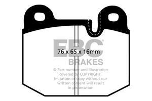 EBC Blackstuff Brake pads front