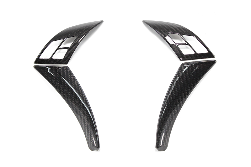 Carbon-fiber-BMW-E60-E61-steering-wheel-set-of-decorative-clips-cover Koshi Carbon Lenkradverkleidung