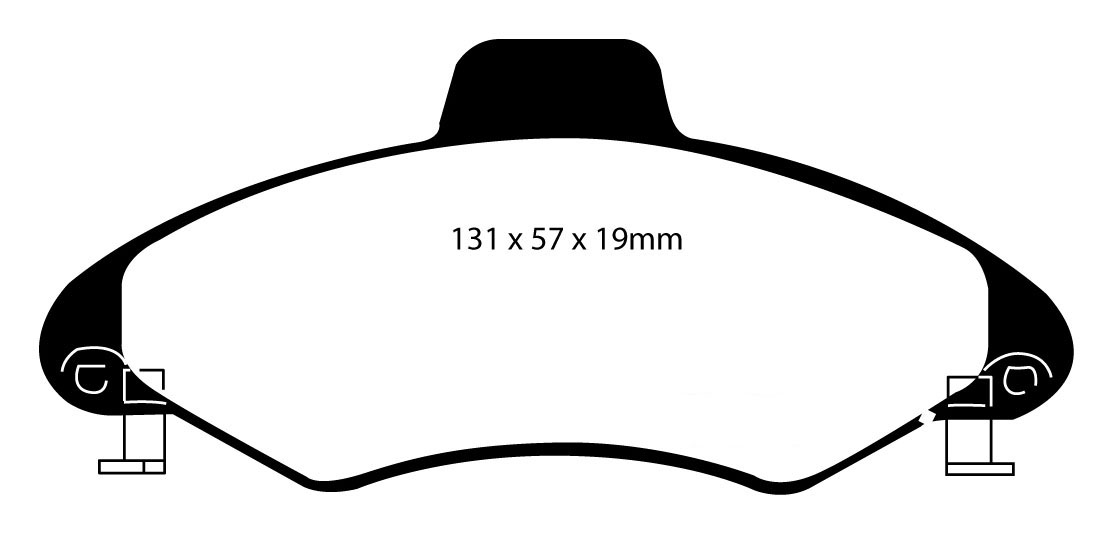 A0837_2 EBC Greenstuff Brake pads front
