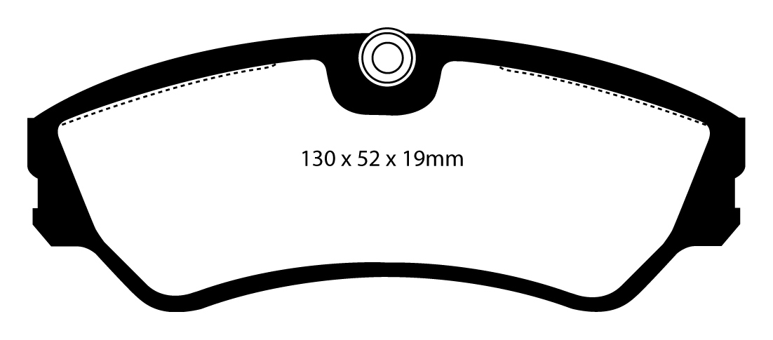 EBC Blackstuff Brake pads front