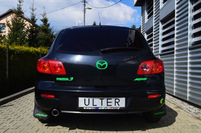 Ulter Sport Rear silencer 1x 80mm round