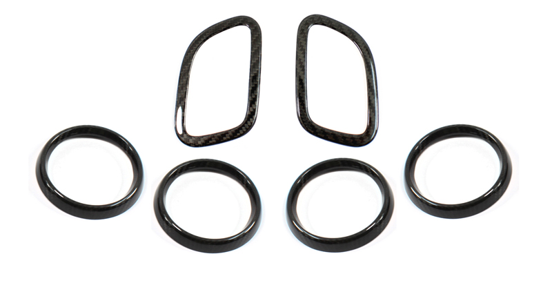 Koshi Carbon Lüftungsdüsenverkleidung
