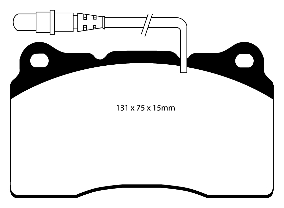 EBC Blackstuff Brake pads front