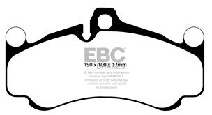A2094 EBC Bluestuff NDX Rennbremsbeläge vorne