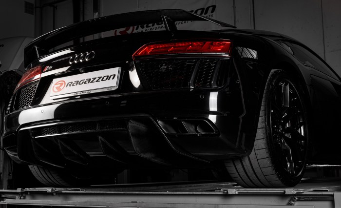 Ragazzon N-Group rear silencer with pneumatic exhaust flap Ragazzon N-Group rear silencer with pneumatic exhaust flap
