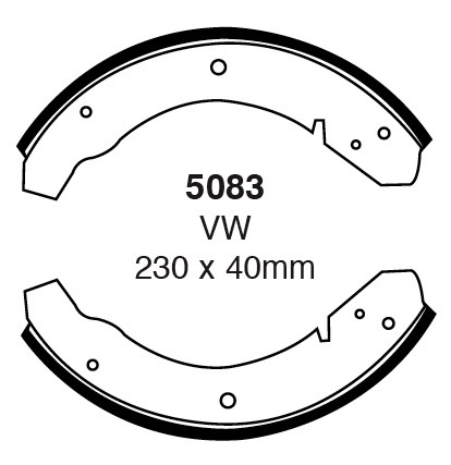 EBC Premium Brake shoes