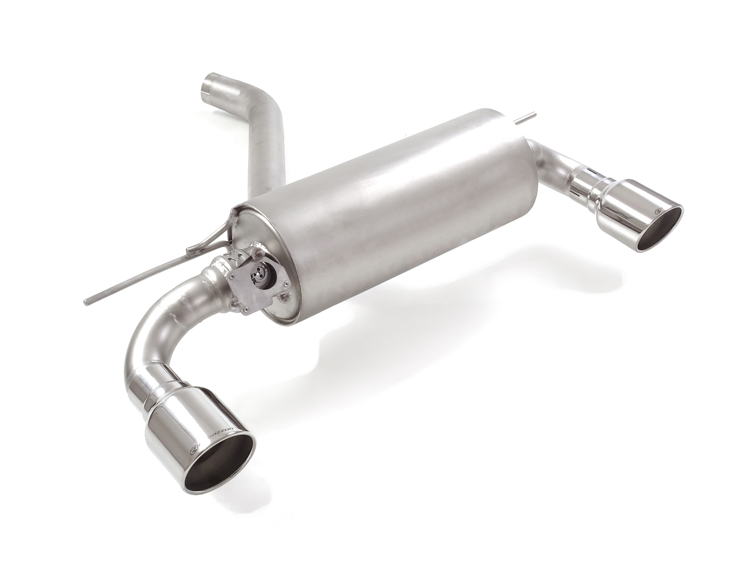 50-1041-61 Ragazzon Duplex-Endschalldämpfer 1x 102mm rund Sport Line
