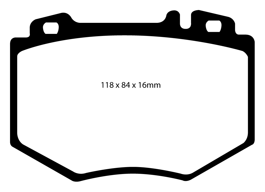 EBC Yellowstuff Brake pads front
