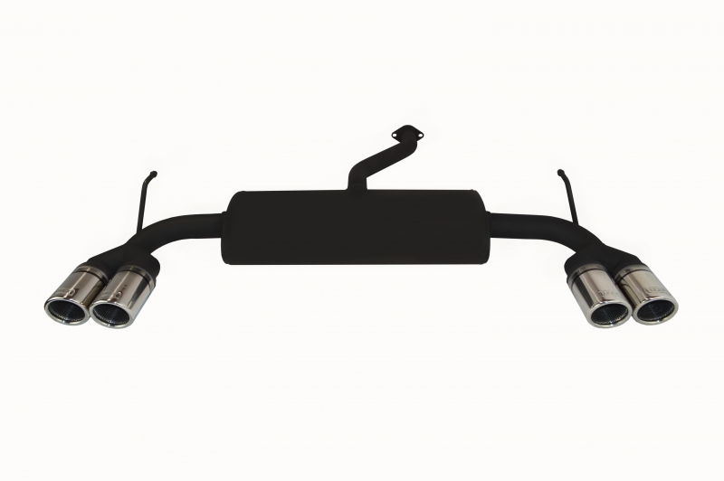 Ulter Sport Duplex Endschalldämpfer 2x 70mm rund