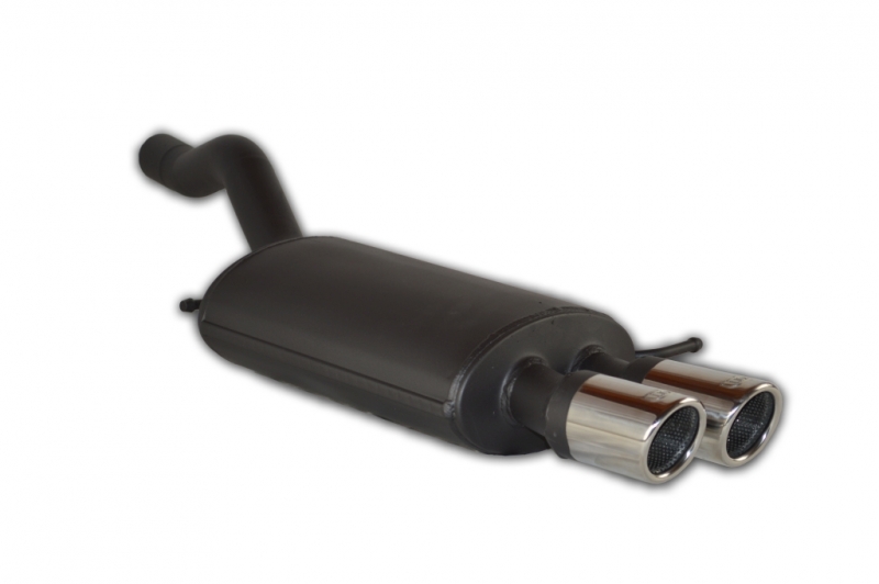 Ulter Sport Rear silencer 2x 70mm round