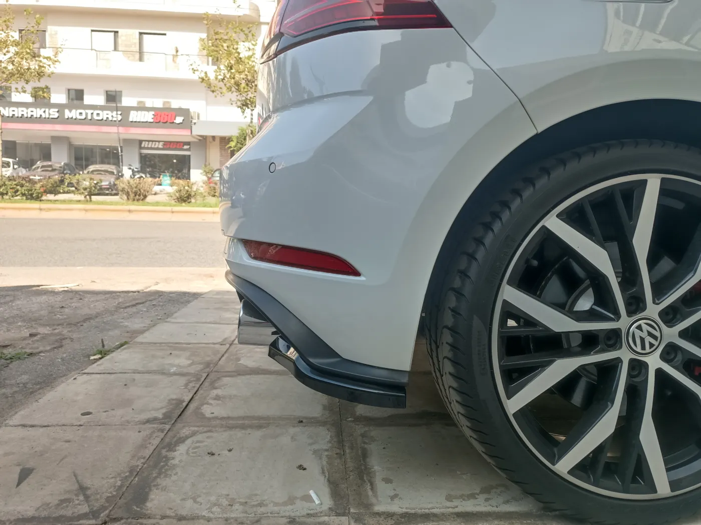 Motordrome Hintere Seitensplitter