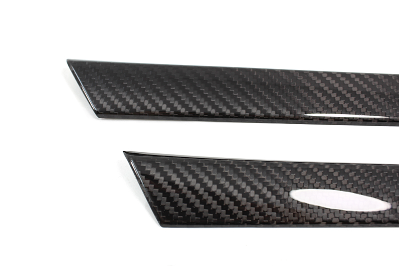 Carbon-fiber-BMW-E71-X6-silver-door-trim-cover_2 Koshi Carbon Tür Leisten
