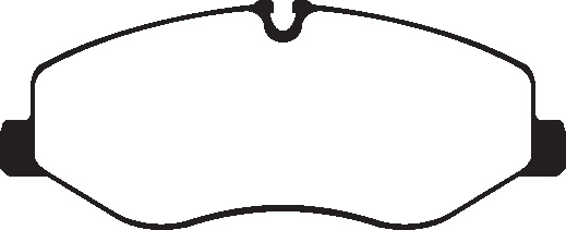 A2223 EBC Blackstuff Bremsbeläge vorne
