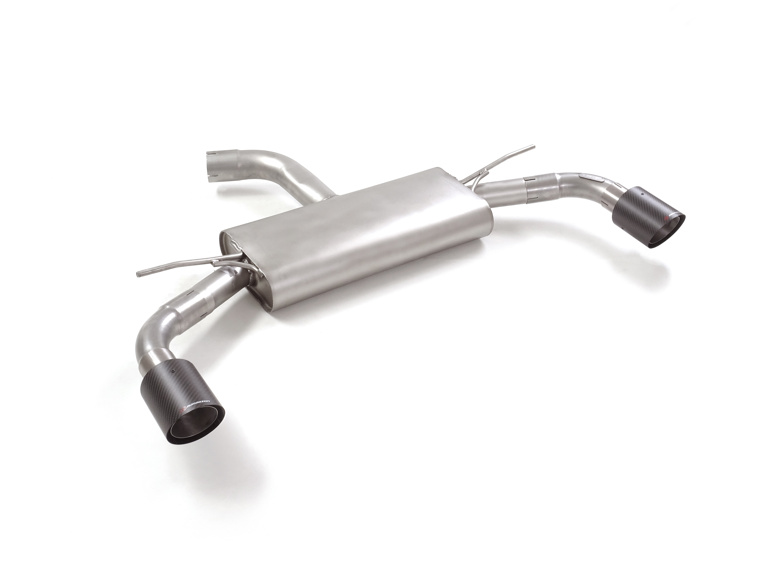 Ragazzon Duplex-Endschalldämpfer 1x 102mm rund Sport Line