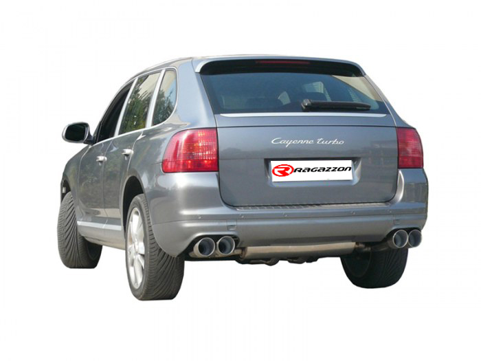 Porsche_Cayenne_50_1-0240-66 Ragazzon Duplex-Endschalldämpfer 2x 102mm rund Sport Line versetzt