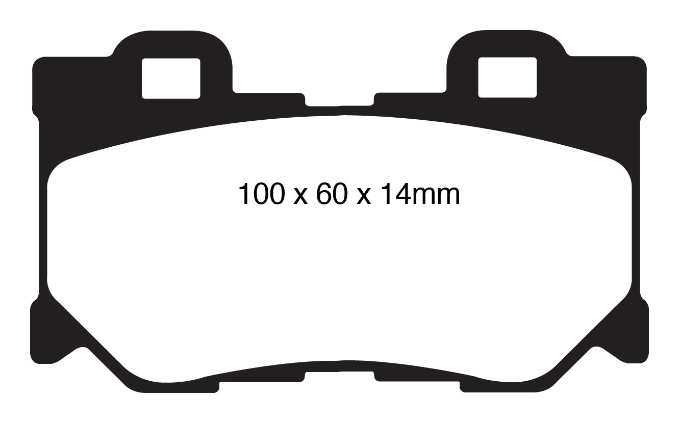 EBC Redstuff Bremsbeläge hinten