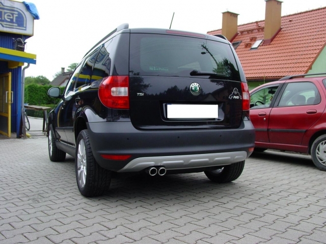 Ulter Sport Endschalldämpfer 2x 70mm rund