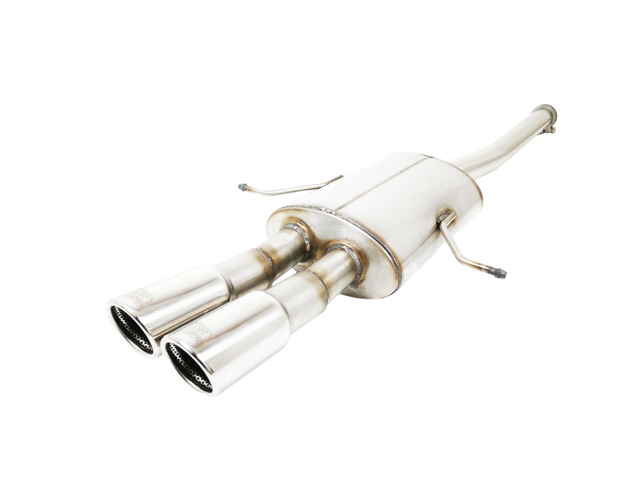 Ulter Sport rear silencer 2x 70mm round Ulter Sport rear silencer 2x 70mm round