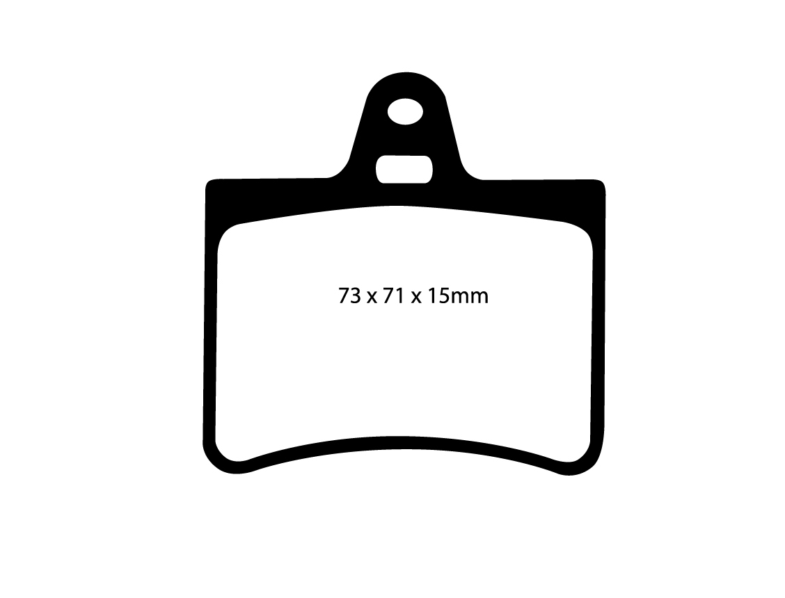 EBC Greenstuff Brake pads rear