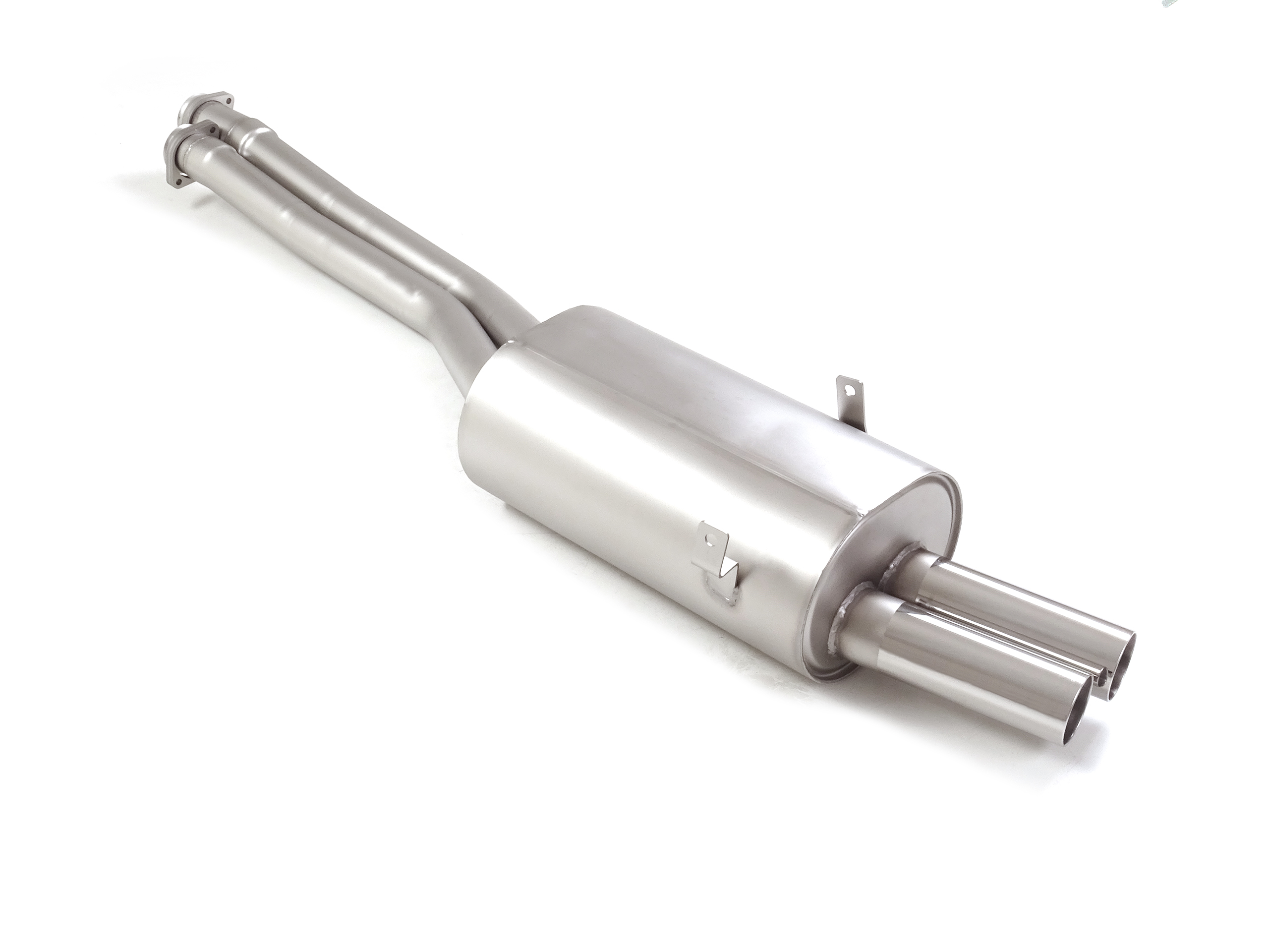 Ragazzon rear silencer 2x 70mm round Race Line staggered Ragazzon rear silencer 2x 70mm round Race Line staggered