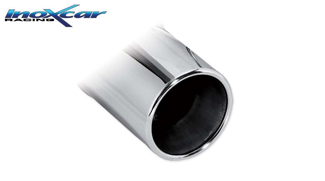 Inoxcar Center silencer + rear silencer 1x 102mm round